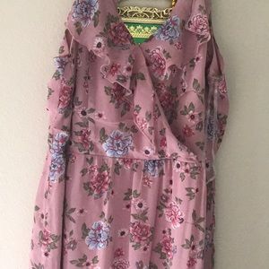Beach dress summer dress floral chiffon dress